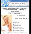 Mobile Nubiles Members Area