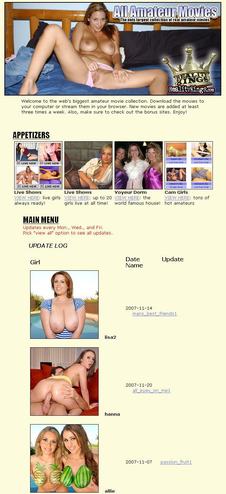 All Amateur Movies Members Area #1