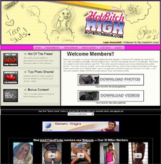 Hot Bitch High Members Area #1