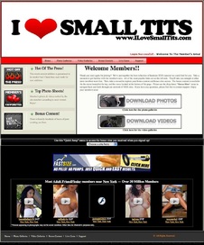 I Love Small Tits Members Area #1