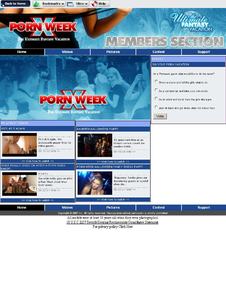 PornweekVacations Members Area #1