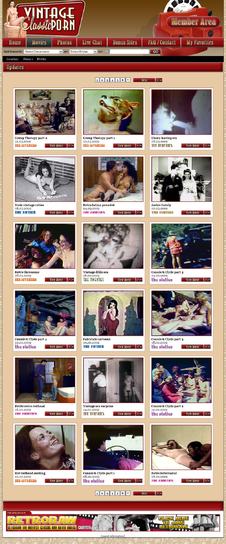 Vintage Classic Porn Members Area #2