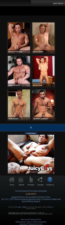 Men.com Mobile Members Area #3