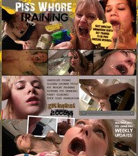 Piss Whore training